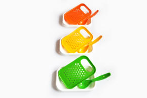 solingen knives plastic cups teaspoon clothe hanger trays